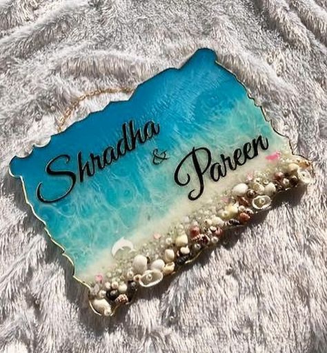 Resin nameplates which can be completely customised as per your choice, available in many sizes and shapes! DM to order now 💌 #resinart #resinartbusiness #resinnameplate #resinartwork #handmadenameplate #resinnamestand #supportsmallbusinessindia #vocalforlocalindia #handmadewithlove❤ #womenbusinessowner #inspirationdaily #explorepage😍 Resin Name Plate, Resin Nameplate, Resin Arts, Name Plates For Home, Name Plate Design, Makeup Brushes Guide, Resin Crafts Tutorial, Resin Artwork, Diy Resin Art