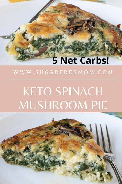 Keto Mushroom Recipes Low Carb, Keto Meatless Recipes, Low Carb Spinach Recipes, Fast 800 Keto Recipes, Low Carb Mushroom Recipes, Canned Spinach Recipes Easy, Mushroom Keto Recipes, Keto Mushroom Recipes, Meatless Keto