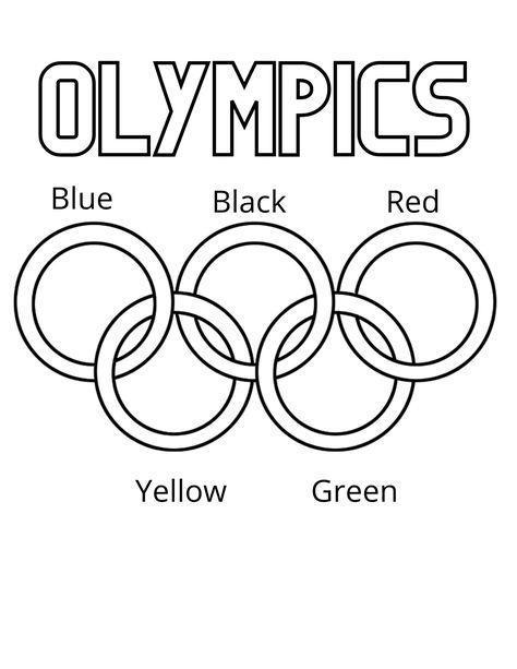 Olympic Printables Free, Olympic Printables, Summer Olympics Crafts, Summer Olympics Activities, Gymnastics Olympics, Preschool Olympics, Olympic Games For Kids, Kids Olympics, Olympic Crafts