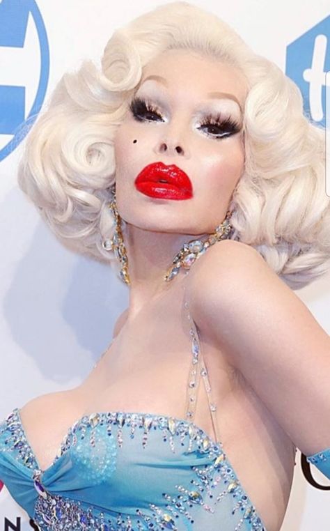 Person: Amanda LePore Age: 52 Source: instagram @amandalepore Date: Nov 7 2019 Amanda Lepore, Drag Queen Makeup, Drag Makeup, Queen Makeup, Cool Face, Juicy Lips, No Makeup, Beautiful Lips, Lady Gaga