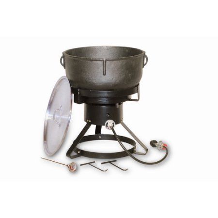 King Kooker Tall Jambalaya Outdoor Cooker Outdoor Fryer, How To Make Chili, Outdoor Cooker, Grill Island, Cooking Kit, Single Burner, Cast Iron Pot, Gas Cooker, Wood Fired Pizza