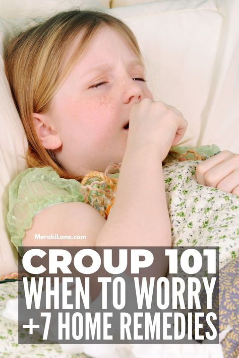 7 Natural Remedies for Croup | Croup is a common infection in babies and young children that causes kids to have a loud cough that sounds like a seal barking. It tends to last a week, and it's almost worse at night and when your child is crying, so having a few home remedies up your sleeve is a must for moms and dads! In this post, we share signs and symptoms to watch for, and simple DIY tips and hacks to give kids relief when they need it most. Croupy Cough Remedies, Catarrh Remedies Natural, Kids Dry Cough Remedy, Kids Congestion Remedies, Children’s Cough Remedy, Diy Cough Remedy For Kids, Barking Cough Remedies, Croup Cough Remedies Children, Home Remedies For Cough For Kids