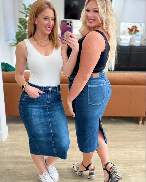 This skirt looks so great on both Kirra and Amanda! You can shop through IG now too!✨ Taylor Cole, Skirt Looks, March 19, Skirt, Canning, On Instagram, Quick Saves, Instagram