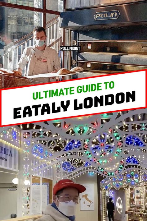 Eataly London, London Places To Eat, Breakfast On A Budget, Illy Coffee, Afternoon Tea London, Restaurant London, Street Food Market, London Eats, London Guide