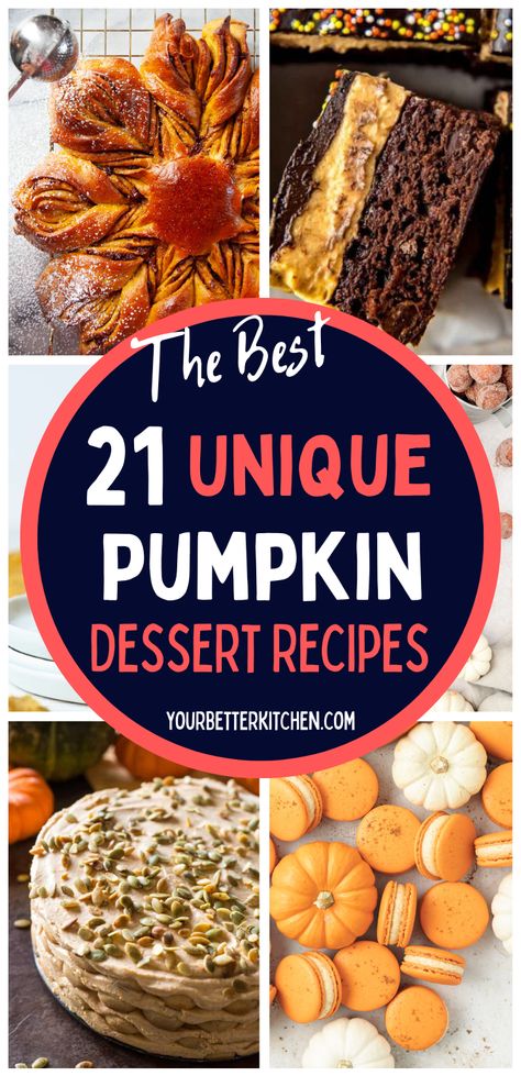 Stunning Fall Desserts, Pumpkin Christmas Recipes, Fun Pumpkin Desserts, Fresh Pumpkin Dessert Recipes, Copycat Pumpkin Delights, Pumpkin Desserts Thanksgiving, Unique Pumpkin Desserts, Thanksgiving Dessert Pumpkin, Unique Pumpkin Recipes