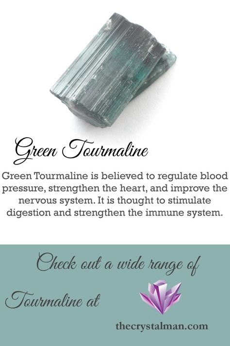 Green Tourmaline Meaning, Mixed Tourmaline Crystal Meaning, Green Aventurine Crystal Meaning, Tourmalinated Quartz Meaning, Tourmalated Quartz Meaning, Healing Rocks, Crystal Guide, Crystals Healing Properties, Spiritual Crystals