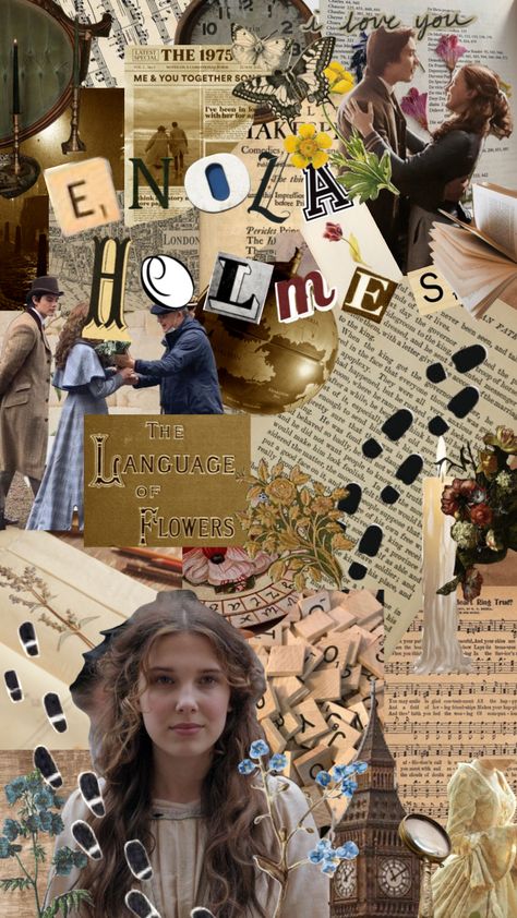 Elona Holmes Wallpaper, Enola Holmes Wallpaper Iphone, Elona Holmes Aestetic, Enola Holmes Moodboard, Enola Holmes Aesthetic Wallpaper, Enola Holmes Journal, Enola Holmes 2 Poster, Enola Holmes Wallpaper, Enola Holmes Aesthetic