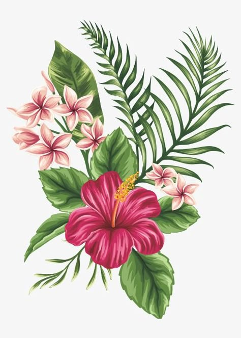 Flores,Flores,Flor,Planta,Petal,Flor,Flores y árboles,Plantas,Painted Flower,Hojas,Flor tropical Tropisk Fest, Hibiscus Tattoo, Hawaiian Tattoo, Trendy Flowers, Hawaiian Flowers, Hand Painted Flowers, Digital Flowers, Watercolor Flower, Pretty Tattoos