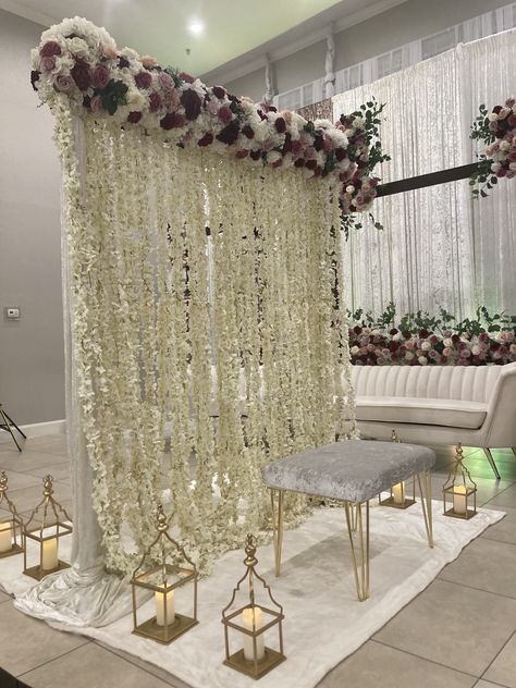 Nikkah Setup At Home, Nikkah Partition, Nikkah Setup, Nikkah Decoration, At Home, Quick Saves