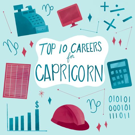 Capricorn Career, Sea Goat, Capricorn Aesthetic, Capricorn Horoscope, Good Paying Jobs, Capricorn Facts, Choosing A Career, Teachers Aide, Career Exploration