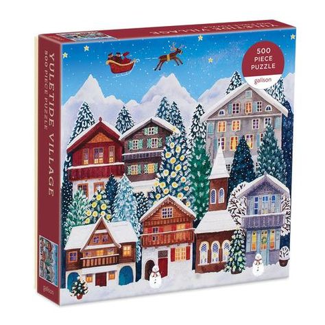 Decorated Trees, Christmas Jigsaw Puzzles, 500 Piece Jigsaw Puzzles, 500 Piece Puzzles, Norman Rockwell, Puzzle Pieces, Winter Holidays, Book Gifts, Jigsaw Puzzle