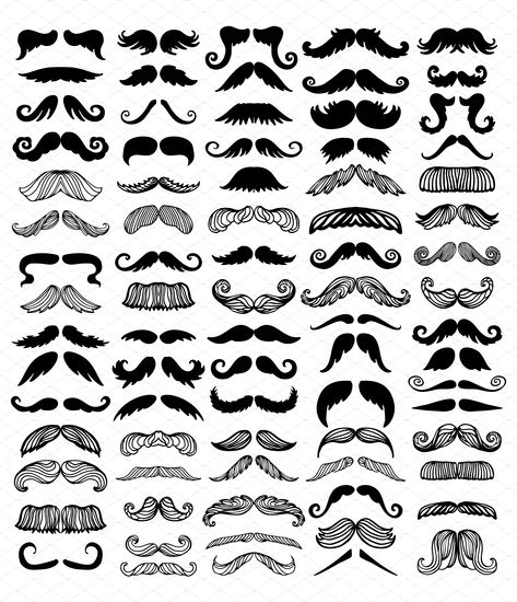 Mustache Tattoo Design, Finger Moustache Tattoo, Mustache Styles Drawing, Mustache Tattoo Ideas, 2012 Hipster, Mustache Tattoo On Finger, Moustache Tattoo, French Mustache, Moustache Drawing