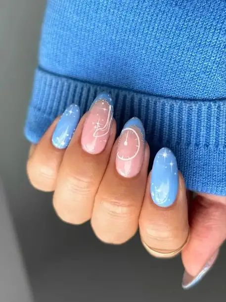 25 Disney Princess Nail Ideas That Are Utter Perfection! - The Catalog Anastasia Nails Disney, Aesthetic Disney Nails Short, Disney Nail Stickers, Anna Frozen Nails, Disney Nails Rapunzel, Short Almond Disney Nails, Disney Princess Themed Nails, Run Disney Nails, Princess Disney Nails