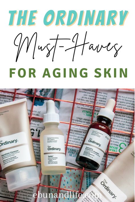 The Ordinary Anti Aging, The Ordinary Regimen, The Ordinary Skincare Routine, Haut Routine, Antiaging Skincare Routine, Anti Aging Skincare Routine, Face Routine, The Ordinary Skincare, Skin Care Routine Steps