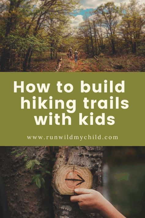 Trail Building Ideas, Diy Walking Trail, Backyard Trail Ideas, Backyard Trails Pathways, Natural Playground In The Woods, Trail Names Ideas, Trail Ideas Backyard, Making A Trail In Woods, Creating Trails In Woods