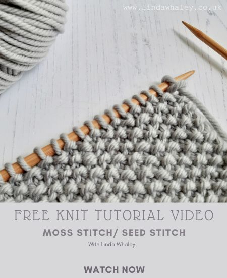 Moss Knit Stitch, Seed Stitch Knitting, Knit Videos, Knit Tutorial, Moss Stitch Pattern, Knit Techniques, Knitting Things, Diy Knit Blanket, Mesh Crochet