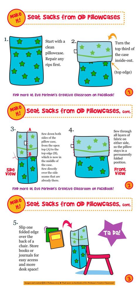 Best Ideas Creative, School Bag Storage Ideas, Bag Storage Ideas, Seat Sacks, School Bag Storage, Chair Pockets, Decorate On A Budget, Classroom Hacks, Teaching Organization