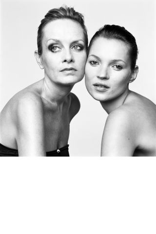 8 amazing celebrity portraits captured by Brigitte Lacombe: Twiggy and Kate Moss Twiggy Lawson, Brigitte Lacombe, Jean Shrimpton, Miss Moss, Stephanie Seymour, Lauren Hutton, Helena Christensen, Carla Bruni, Linda Evangelista