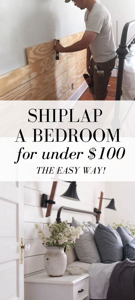 Diy Shiplap Wall, Basement Decoration, Shiplap Wall Diy, Shiplap Wall, Diy Shiplap, Diy Wand, Remodel Bedroom, Ship Lap Walls, Basement Remodeling