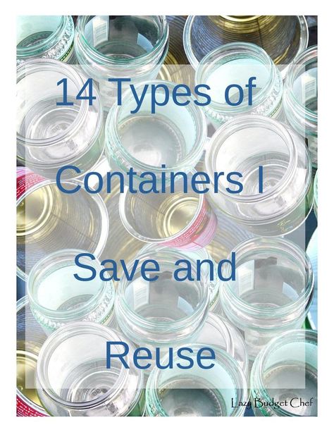 14 ways to save money with recycled and reused DIY storage containers and organizers #savemoney #DIYorganizers #kitchenorganizerideas #reusecontainerideas #recycledstorageideas #frugallivingtips #zerowastelivingideas #zerowasteonabudget Recycle Plastic Containers Diy Projects, Reuse Fruit Containers, Repurpose Olly Vitamin Containers, Recycled Storage Ideas, Diy Storage Containers Upcycle, Recycle Plastic Containers, Reuse Cosmetic Containers, Reuse Downy Unstoppables Container, Repurpose Protein Powder Containers