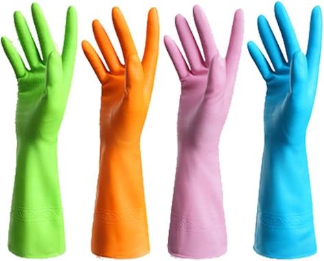 Amazon.com: 4 Pair Waterproof Reusable Dishwashing Nitrile Gloves for Car-washing Laundry Household Cleaning Medium : Health & Household Dishwashing Gloves, Nitrile Gloves, Washing Laundry, Cleaning Gloves, Latex Gloves, Rubber Gloves, Disposable Gloves, Emergency Prepping, Kitchen Gloves