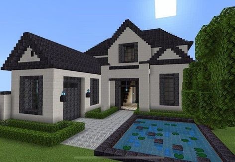 Minecraft Roof Design Ideas, Roof Design Ideas Modern, Minecraft Roofs, Minecraft Roof Design, Roof Design Ideas, Minecraft Roof, Minecraft Modern City, Modern Minecraft Houses, Case Minecraft