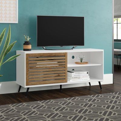 Tv Stand Legs, Black Tv Stand, Fireplace Entertainment, Cool Tv Stands, Tv Stands And Entertainment Centers, Household Furniture, Interior Barn Doors, Modern Furniture Living Room, Bedroom Accessories