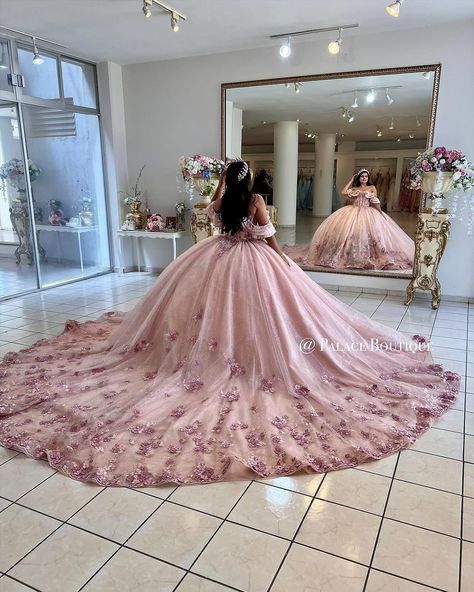 Quinceanera Dresses Drawing, 15 Pink Dresses, Christian Quinceanera Ideas, Baby Pink Quinceanera Dresses, Pink Quince Theme, Light Pink Quinceanera Dresses, Quinceanera Dresses Blush, Pink Quinceanera Dresses, Quince Pictures