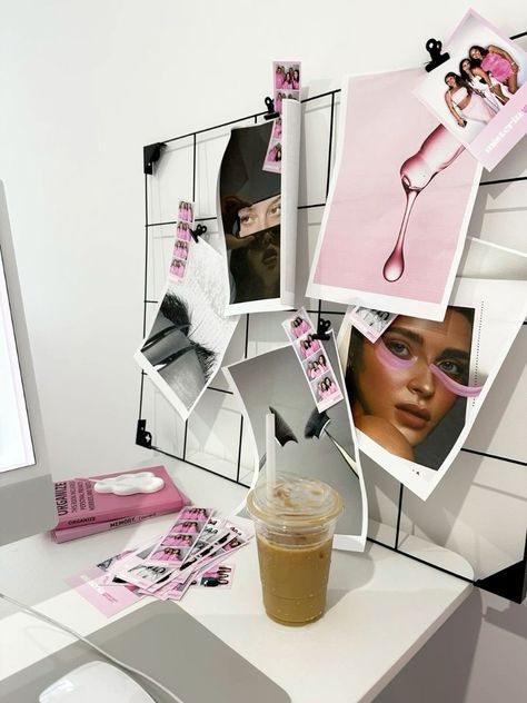 Lash Mood Board, Esthetician Mood Board, Business Mood Board, Business Vision Board, Lash Studio, Moodboard Inspiration, Lash Room, Beauty Marketing, Mood Board Inspiration