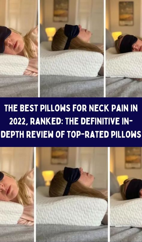 Best Pillow For Neck Pain, Neck Pain Pillow, Best Pillows For Sleeping, Best Neck Pillow, Forward Head Posture Exercises, Best Pillows, Pillow For Neck, Sore Neck, Neck Relief