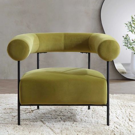 Search: 238 results found for "armchair" | daals Scandi Armchair, Wave Mirror, Mirror Detail, Green Velvet Armchair, Mirror Full Length, Olive Green Velvet, Folding Dining Chairs, Velvet Living Room, Leaner Mirror