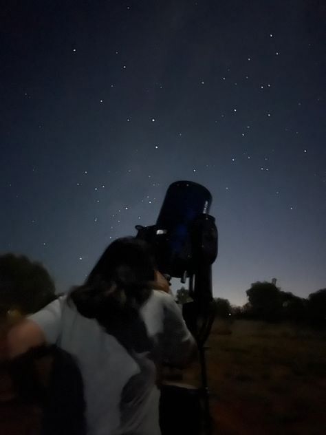 Moon, stars, telescope, night, beautiful, stars, quiet, central Australia, astronomy Looking At The Moon, Central Australia, Moon Gazing, Look At The Moon, The Moon, Moon, Australia, Quick Saves