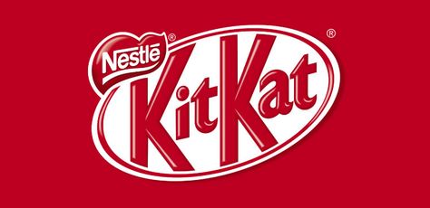 KitKat Kit Kat Candy, Logotype Inspiration, Corporate Logos, Shield Icon, Large Font, Cool Slogans, Fashion Promotion, Tshirt Printing Design, Famous Logos