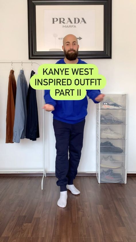 bilmen___ on Instagram: Kanye West Inspired Outfit Part II. Yes or no to this look? . . . #explore #viral #outfit #freshfits #streetfashion #inspofashion… Kanye Inspired Outfits, Kanye Outfits, Kanye West Outfits, Outfit Videos, Prada Marfa, Fashion Creator, Yeezy 700, Yes Or No, Kanye West