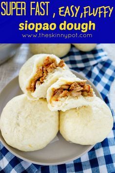 SUPER FAST,EASY AND FLUFFY SIOPAO DOUGH Siopao Filling Recipe, Siopao Dough Recipe, Siopao Recipe, Bibingka Recipe, Steam Buns Recipe, Spanish Bread, Fun Lunches, Steamed Pork Buns, Filipino Snacks