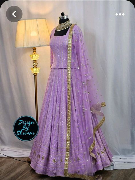 Wedding Dress Lehenga, Lilac Lehenga, Wedding Gifts Indian, Lehenga Green, Dress Lehenga, Embroidery Lehenga, Lehenga Indian, Engagement Lehenga, Wedding Outfits For Women