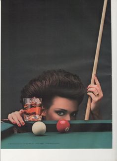 Martini And Rossi, Billiard Photography, Pool Table Photoshoot, Billards Art, Ice Woman, Billiards Aesthetic, Martini Rossi, Game Room Wall Art, Pool Halls