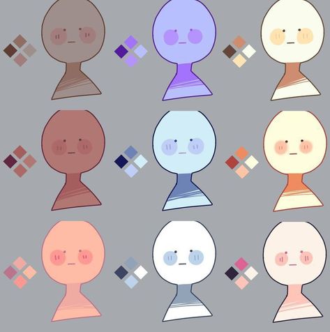 Palette Art, Digital Art Beginner, Color Palette Design, Digital Painting Tutorials, Dessin Adorable, Anime Drawings Tutorials, Art Tutorials Drawing, Digital Art Tutorial, Sketchbook Art Inspiration