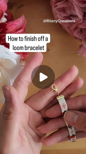 Loom Beading Patterns Free Tutorials, Beading Patterns Free Tutorials, Loomed Bracelets, Bead Looming, Beading Patterns Free, Bead Loom Bracelets, Loom Bracelets, Jewelry Making Tutorials, Loom Beading