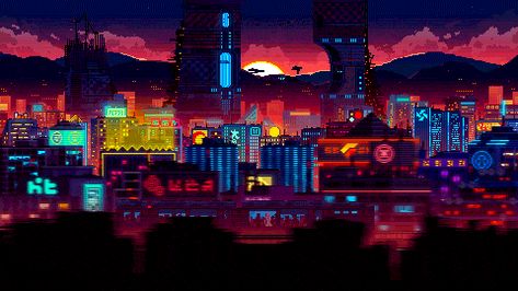 Pixel City, Pixel Wallpaper, Live Wallpaper For Pc, Tipografi 3d, Vaporwave Wallpaper, 4k Wallpapers For Pc, Pixel Art Background, Flipagram Instagram, Live Screen Wallpaper