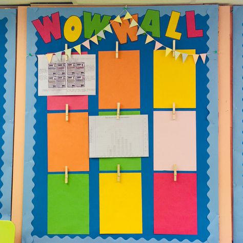 Shout Out Wall Classroom, Wow Work Display Classroom, Wow Words Display Classroom, Wow Wall Display Classroom, Wow Work Display, Result Display Board Ideas, Proud Wall Display Classroom, English Display Ks2 Working Wall, Classroom Centers