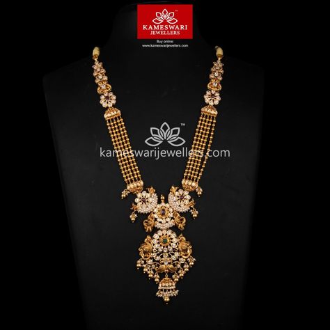 Kammalu Buttalu, Exquisite Diamond Necklace, Diamond Jhumkas, Kameswari Jewellers, Antique Gold Necklace, Gold Haram, Buy Pearls, Gold Jewelry Simple Necklace, Gold Bridal Earrings