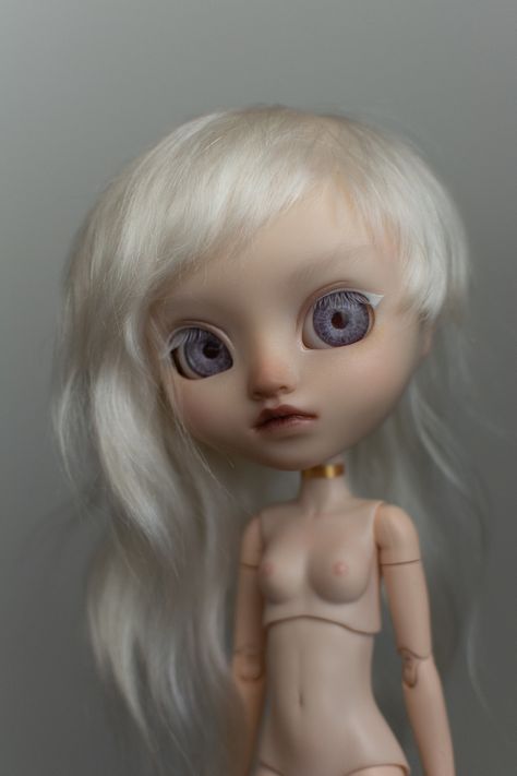 Pullip Custom, Pullip Dolls, Doll Repaint, Clay Dolls, Doll Head, Blythe Dolls, Vintage Toys, Dolls, Toys