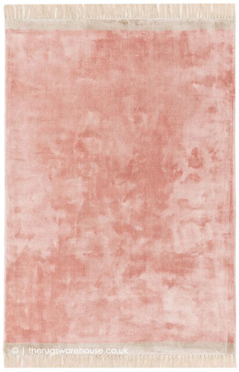 Plum Rug, Pink Apartment, Fringe Rugs, Natural Palette, Plain Rugs, Simple Interior, Viscose Rug, Easy Living, Hide Rug