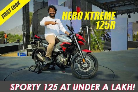 Hero MotoCorp launches sporty Hero Xtream 125R Hero Motocorp, First Look, Latest News, Product Launch