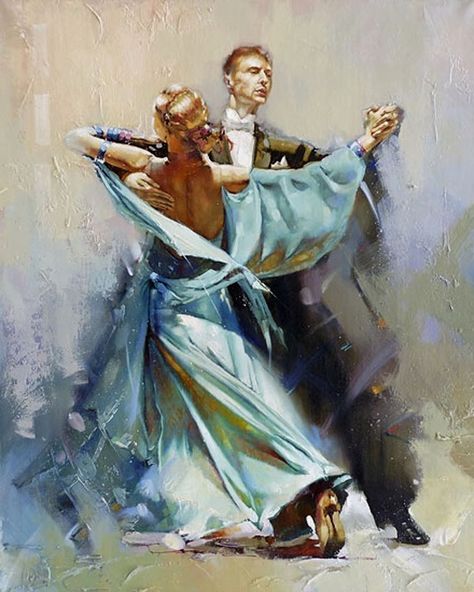 Dancing Art, Ballroom Dancer, Dance Paintings, Swing Dancing, Shall We Dance, People Dancing, Ballroom Dancing, Salsa Dancing, Pastel Watercolor