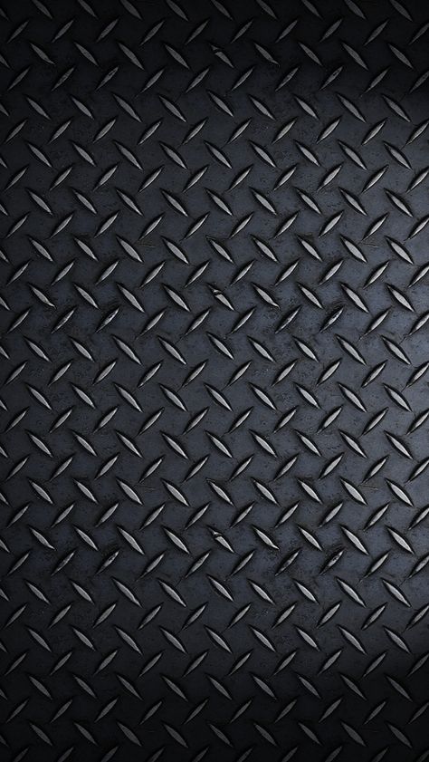 Metallic texture #metallic #texture #aesthetic Metal Iphone Wallpaper, Diamond Plate, Black Metal, Iphone Wallpaper, Iphone, Black