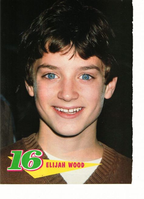 #elijahwood #1994 #16magazine #teenmagazine #teenmagazineclipping #1990s #90s #90snostalgia #90sheartthrob #90sheartthrobs 90s Poster, Frodo Baggins, Elijah Wood, Teen Magazine, 90s Nostalgia, Tolkien, Lord Of The Rings, Blue Eyes, Human