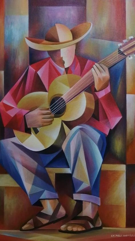 Arte Jazz, Modern Artwork Abstract, Philippine Art, Cubist Art, Cubism Art, African Art Paintings, Soyut Sanat Tabloları, Art Painting Gallery, Painting Art Lesson