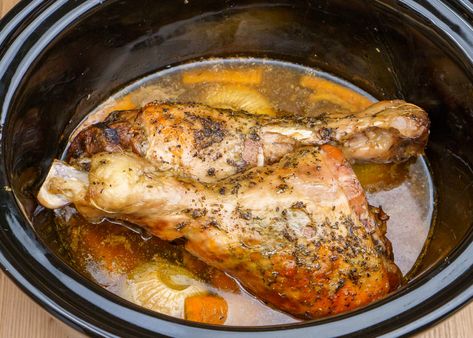 This Slow Cooker Turkey Drumsticks recipe is a game-changer for a stress-free holiday meal! Perfect for smaller gatherings, these tender, juicy drumsticks are full of flavour with minimal effort. Not to mention they are alot cheaper than other joints of turkey. Get the recipe, plus tips for leftovers and side ideas to complete your meal! #SlowCookerTurkey #TurkeyDrumsticks #ComfortFood Turkey Drumsticks Recipe, Turkey Drumstick Recipe, Lamb Roast Dinner, Slow Cook Turkey, Side Ideas, Drumsticks Recipe, Turkey Drumsticks, Lamb Leg, Leg Of Lamb